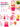 Mulberro Pink Kids Water Bottle — 500ml | One-Touch Flip Lid & Built-in Straw - Water Bottle