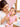 Mulberro Pink Penguin 2-in-1 Kids' Toothbrush Set | U-Shaped Silicone + Round Brush | Toddlers & Babies - Teether