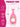 Mulberro Pink Penguin 2-in-1 Kids' Toothbrush Set | U-Shaped Silicone + Round Brush | Toddlers & Babies - Teether