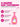 Mulberro Pink Penguin 2-in-1 Kids' Toothbrush Set | U-Shaped Silicone + Round Brush | Toddlers & Babies - Teether