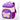 Mulberro Purple Butterfly Neoprene Kids Backpack with Safety Leash – Girls Toddler School Bag - School Bag