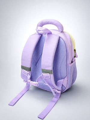 Mulberro Purple LED Bear Kids School Backpack with Cute Candy Patches - School Bag