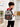 Mulberro Racing Car Kids Backpack with 3D Front Pocket & Padded Handle – Black & Grey - School Bag