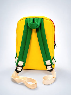 Mulberro Smiley Face Kids Backpack – Bright Multicolour Toddler & Kids School Bag with Safety Leash - School Bag