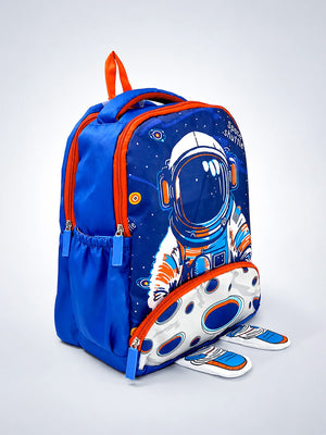 Mulberro Space Shuttle Astronaut Kids School Backpack – Blue - School Bag