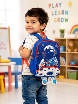 Mulberro Space Shuttle Astronaut Kids School Backpack – Blue - School Bag