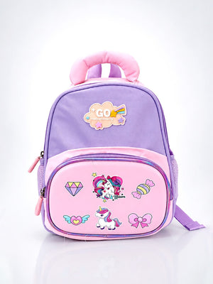 Mulberro Unicorn Kids Backpack for Girls – Pink & Purple School Bag for Toddlers & Kids - School Bag