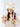 Mulberro Winter Knit Cap Cream Bear Kids | Soft Knit Beanie, 3D Ears, Plush Paw Straps & Fleece Lined | 1–3 Years - Kids Accessories