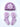 Mulberro Woollen Lavender 3D Daisy Turban Cap & Flower Socks Set | Soft Knit | Baby Girls 0–12 Months - Kids Accessories