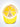 Mulberro Yellow 3D Bunny Ears Kids Cap Mesh Fabric Adjustable 2-6Y - Kids Accessories
