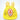Mulberro Yellow 3D Bunny Ears Kids Cap Mesh Fabric Adjustable 2-6Y - Kids Accessories