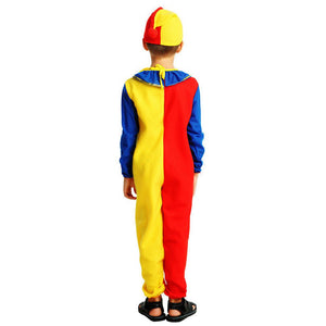 Multi - color color Clown, Halloween Costume Fancy Dress Up - 4 - 6 Years Halloween