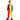Multi - color color Clown, Halloween Costume Fancy Dress Up - 4 - 6 Years Halloween