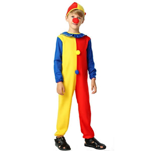 Multi - color color Clown, Halloween Costume Fancy Dress Up - 4 - 6 Years Halloween