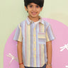 Multi Color Striped Boys Shirt - KCW - MC - MCBSH - 1 - 2