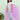Multi Color Striped Girls Dungaree With White Top