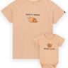Mumma Bear and Baby Bear Twinning - Combo of 1 T-shirt and 1 Onesie - TWN2 - MBRTSOS