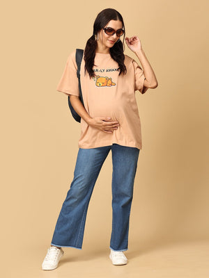 Mumma Bear and Baby Bear Twinning- Set of 1 T-shirt and 1 Onesie - Twinning Combo