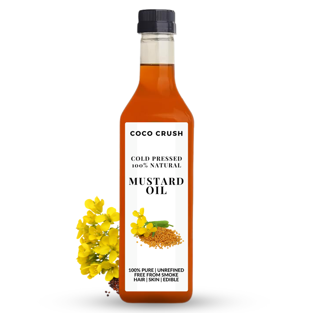 Coco Crush Cold pressed Mustard Oil- 500ML