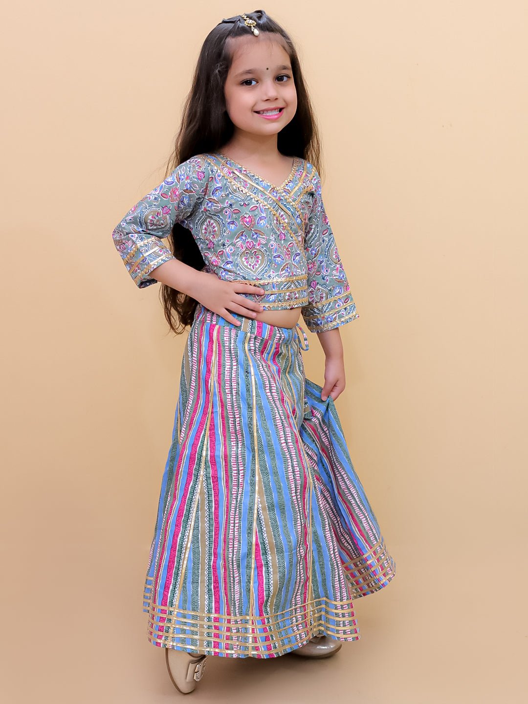 Muskaan Girls Lehenga Set - KES - SC - MUSKG - 0 - 6