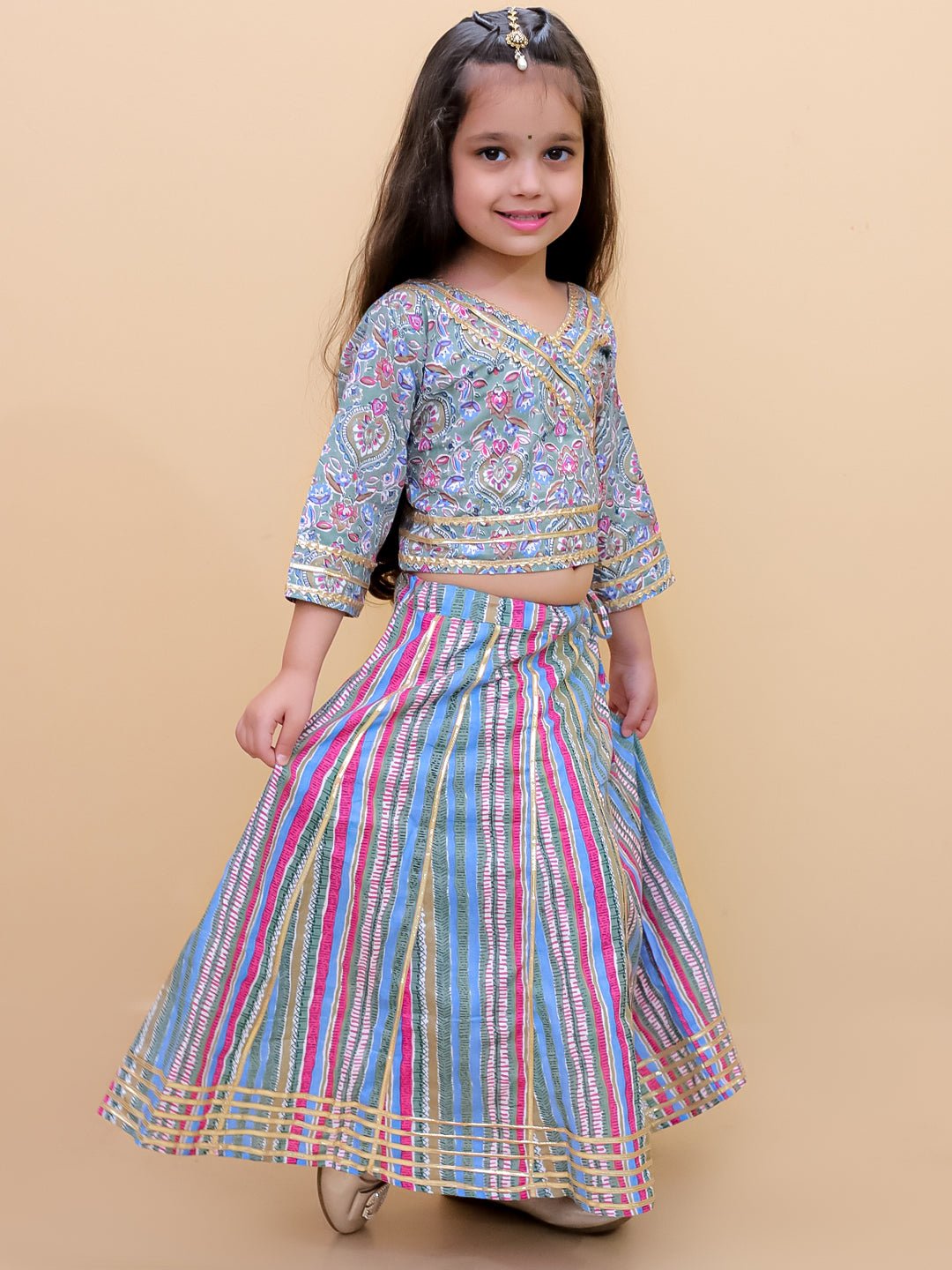 Muskaan Girls Lehenga Set - KES - SC - MUSKG - 0 - 6