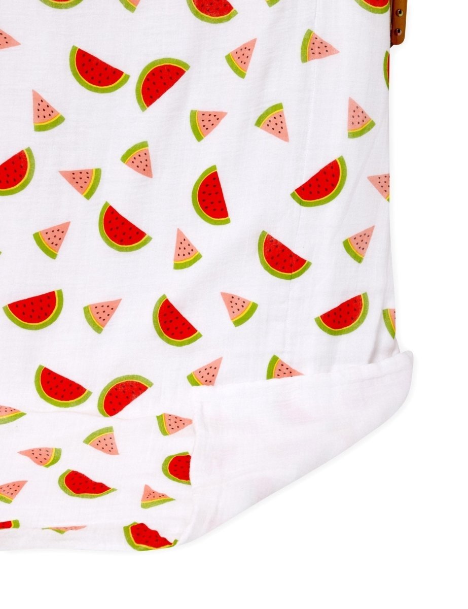 Muslin 6 Layer Dohar Blanket- One In a Melon - BLKT-MD-ONMN-0-2