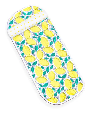 Muslin Burp Cloth Combo Of 2 - : Fruity Lime - Yellow Star - Multi Burp Cloth