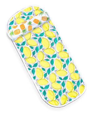 Muslin Burp Cloth Combo Of 2 - : Fruity Pineapple - Fruity Lime - Multi Burp Cloth