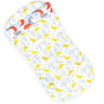 Muslin Burp Cloth Combo Of 2- Option 15: Moon Kid-Moon And Stars