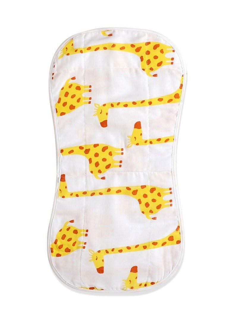 Muslin Burp Cloth Combo Of 3- Moon Kid-Yellow Star-Tall As A Giraffe