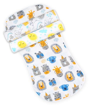 Muslin Burp Cloth Combo of 3- Option 1 - MSBC3-GALSDF