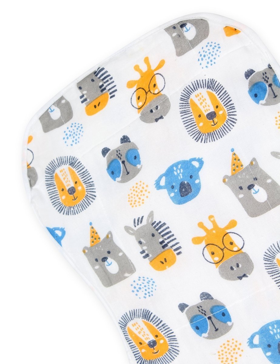 Muslin Burp Cloth Combo of 3- Option 1 - MSBC3-GALSDF