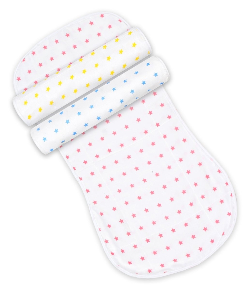 Muslin Burp Cloth Combo of 3- Option 2 - MSBC3-BSPSYS
