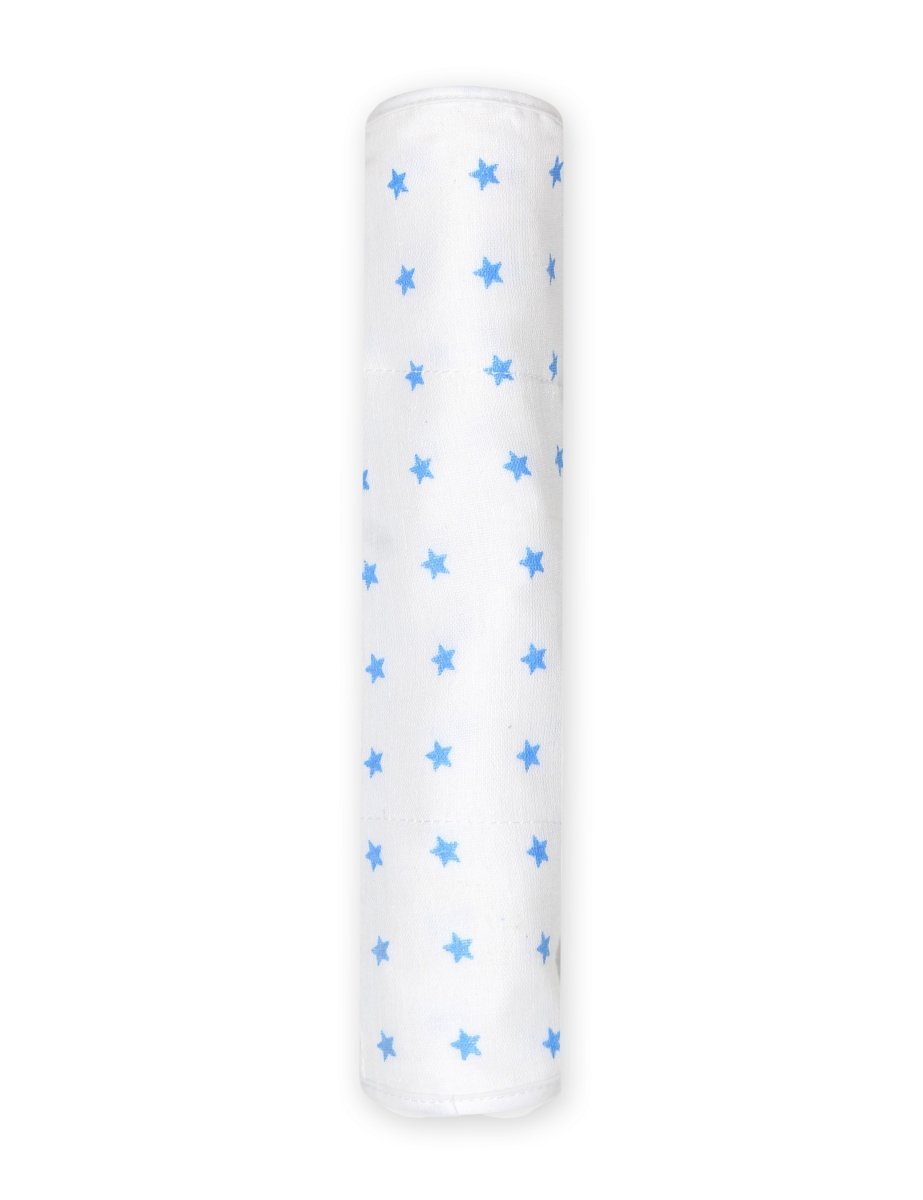 Muslin Burp Cloth Combo of 5- Option 5 - MSBC5-DBPYSF