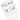 Muslin Burp Cloth Combo of 5- Option 5 - MSBC5-DBPYSF