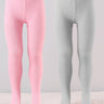 Mustang Combo Of 2 Cotton Blend Stockings: Pink & Grey - SOC2-CBFTS-6-12