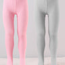 Mustang Combo Of 2 Cotton Blend Stockings: Pink & Grey - SOC2-CBFTS-6-12