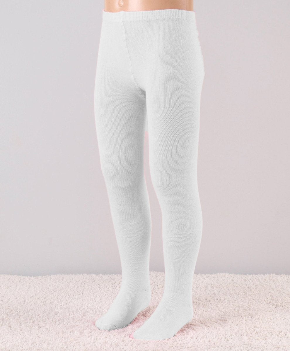 Mustang Combo of 3 Cotton Blend Stockings :Pink, White & Grey - SOC3-CBFTP-6-12