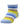 Mustang Kids Ankle Length Socks: Cutie Saurus- White& Blue - SOC-CSWB-6-12