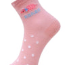 Mustang Kids Ankle Length Socks: Little One: Pink - SOC-LOPNK-6-12