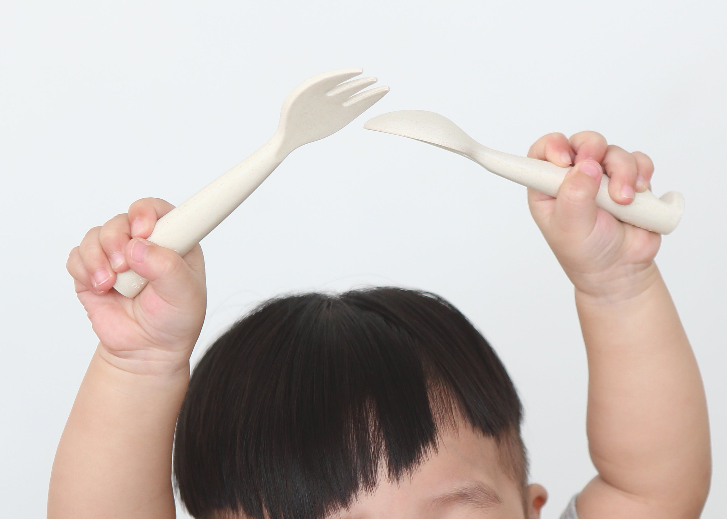 Miniware My First Cutlery Fork & Spoon Set - Key Lime