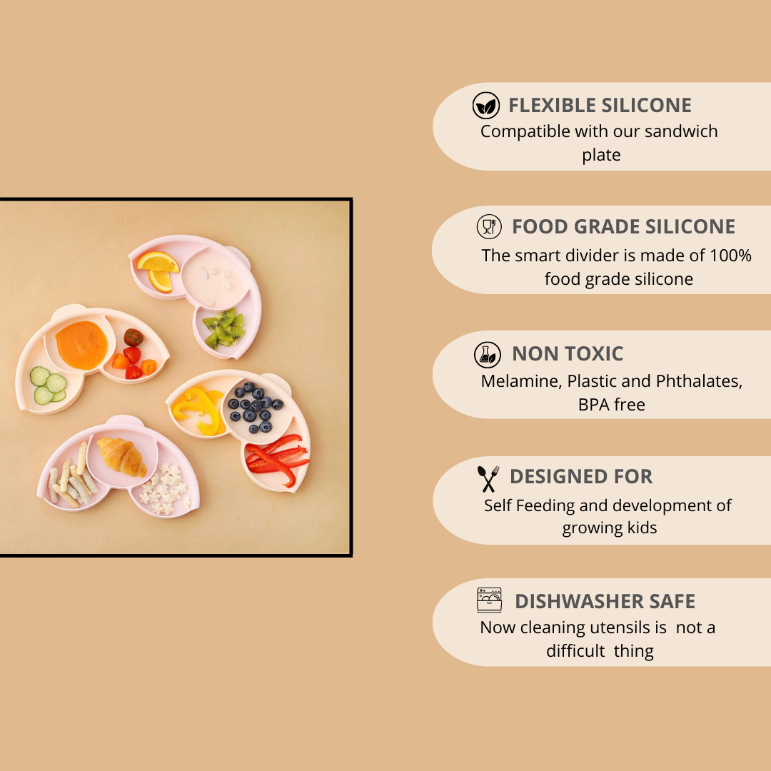 Miniware Smart Divider - Feeding Plate - Mint