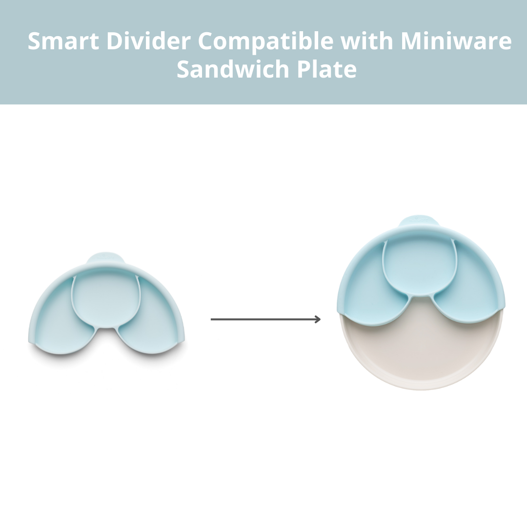 Miniware Smart Divider - Feeding Plate - Mint