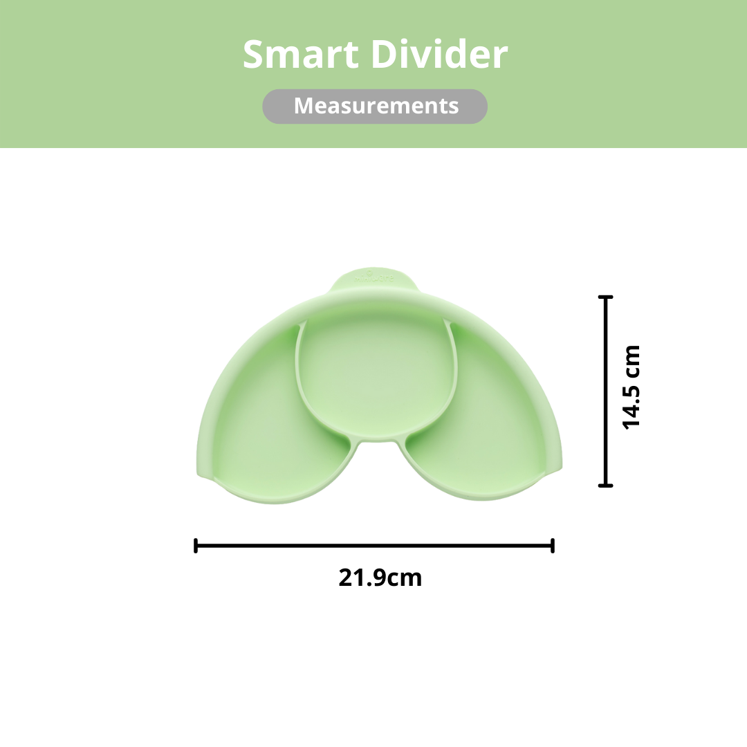 Miniware Smart Divider - Feeding Plate - Key Lime