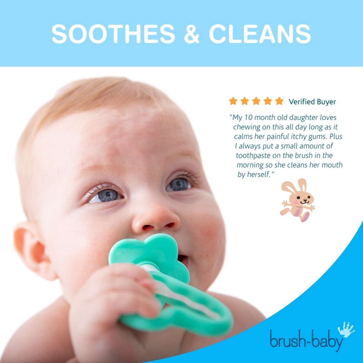 My First Brush & Teether Set - BRB097