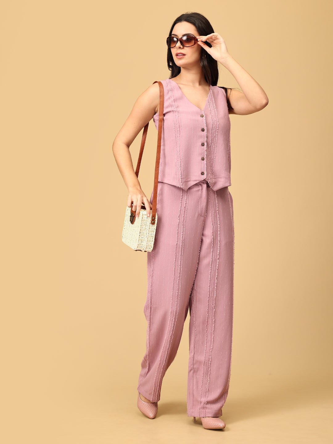 My Me Era Women's Vest And Pant Set - WES - SK - MYMER - XS