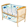 My Sea World - 4 Section Crib Rails Protector Bumper Set - BPR - SEWD