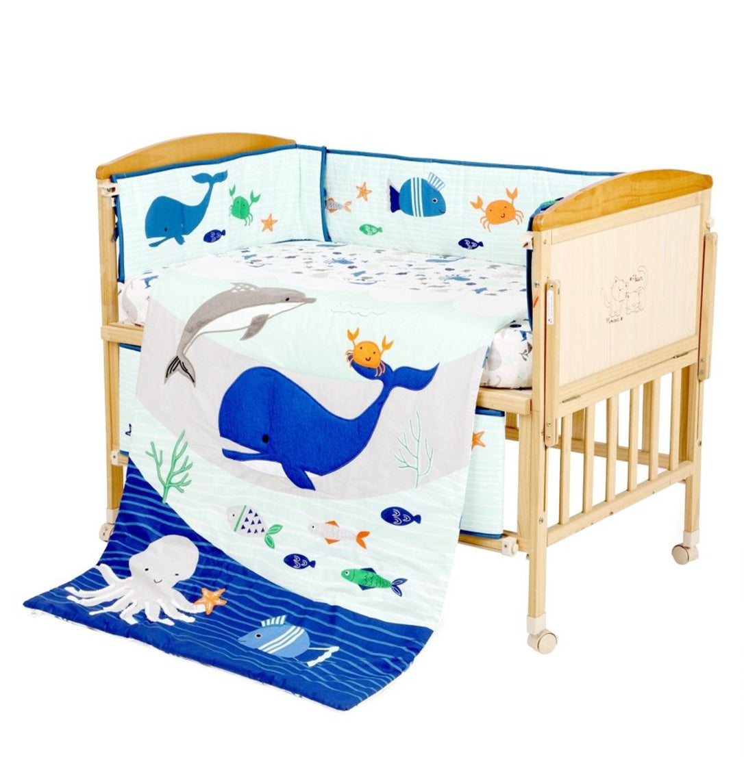 My Sea World - Baby Bedding Set