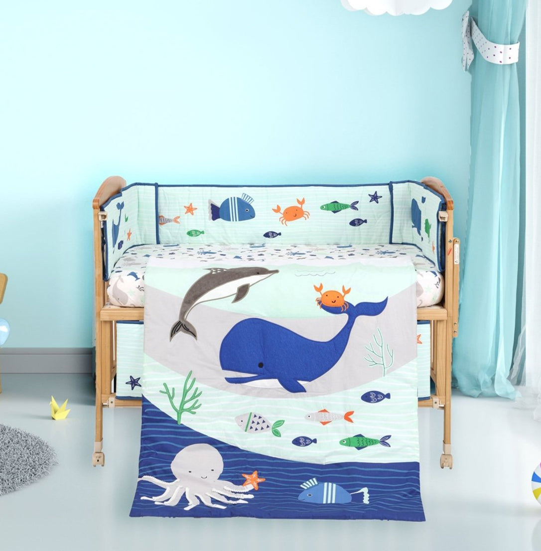 My Sea World - Baby Bedding Set