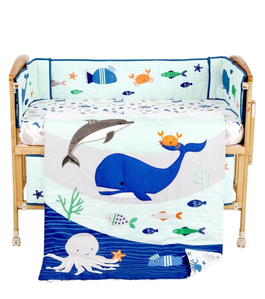 My Sea World- Baby Comforter - COM-SEWD
